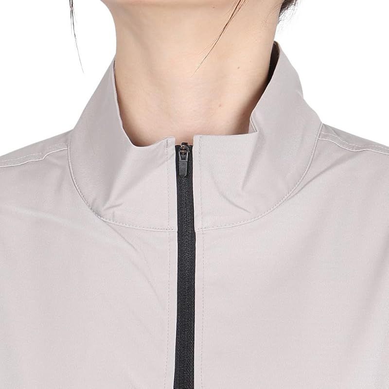  ピン アパレル レディース 保温 ハーフジップブルゾン ストレッチ | ゴルフ アウター 622-4220900 040_ベージュ LL ファッション雑貨 ベビー キッズ