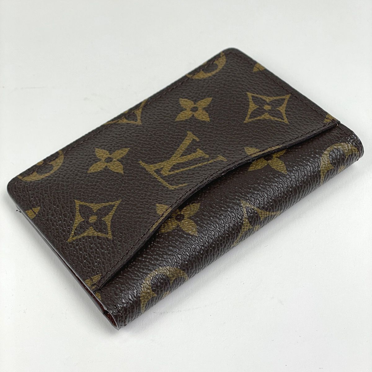 ルイ ヴィトン Louis Vuitton オーガナイザー ドゥ ポッシュ カード入れ 定期入れ パスケース PASMO Suica カードケース モノグラム ブラウン M 61732 レディース