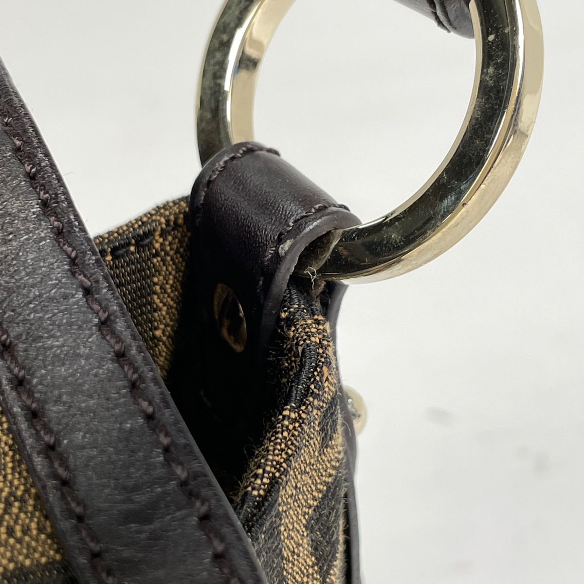 フェンディ FENDI ズッカ柄 ショルダーバッグ ハンドバッグ ワン