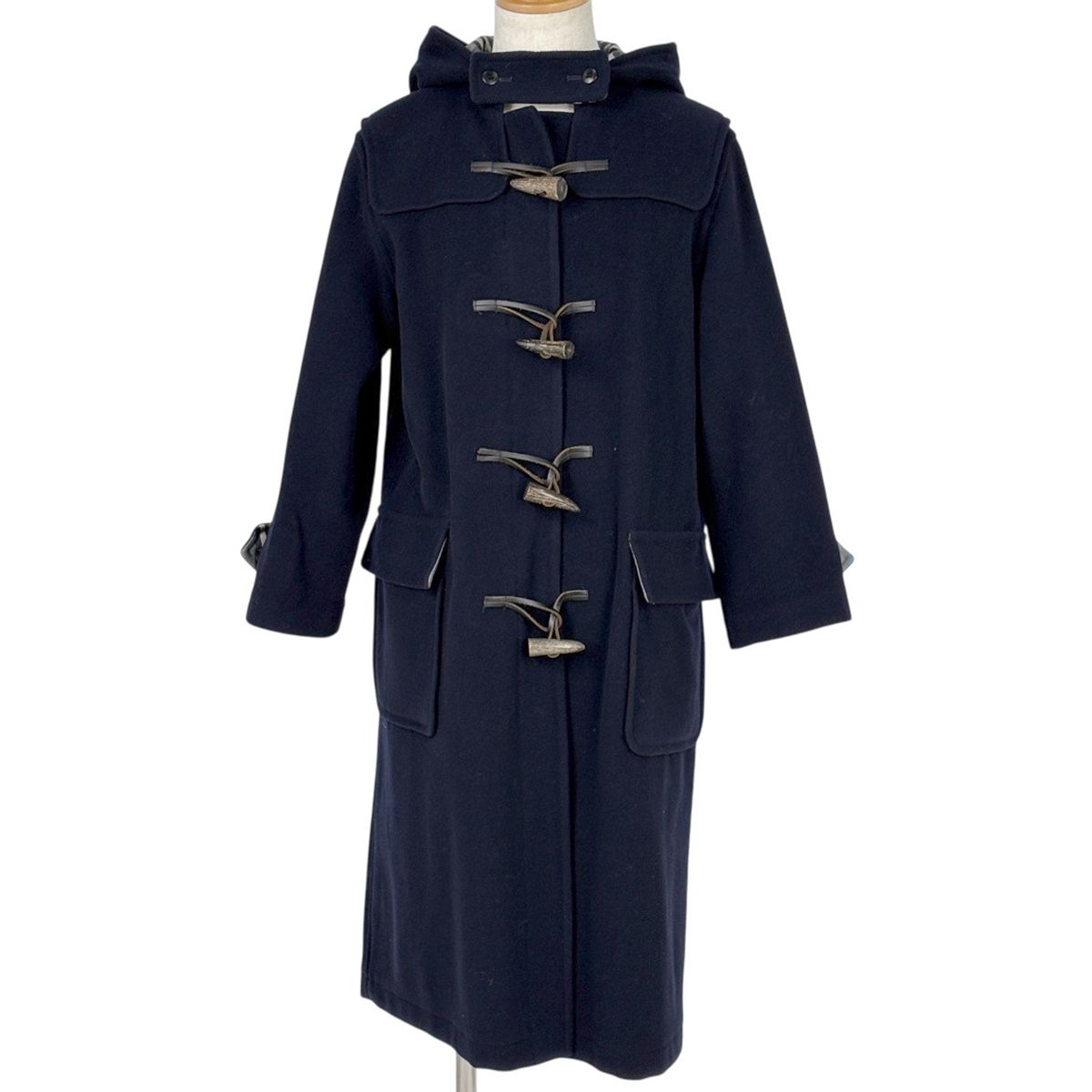 バーバリー BURBERRY トグルボタン ダッフルコート 裏チェック ロング バーバリー BURBERRY トグルボタン ダッフルコート 裏チェック ロング