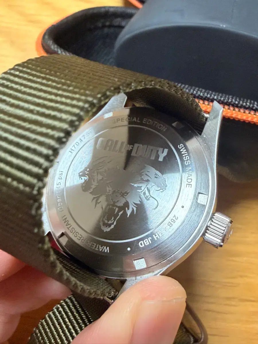 HAMILTON ハミルトン コールオブデューティ カーキフィールド オートマティック Tシャツ フルセット