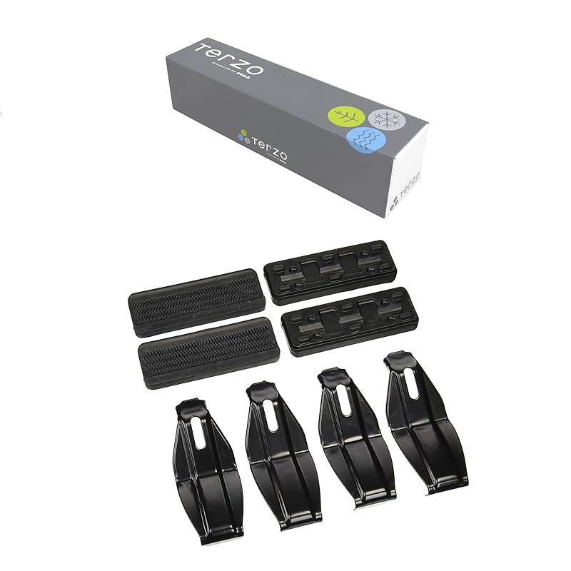 Terzo テルッツォ by PIAA ルーフキャリア ベースキャリア ホルダー 入 ブラック トヨタ サクシード プロボックス NCP 5 G NLP V NSP 16 EH 283