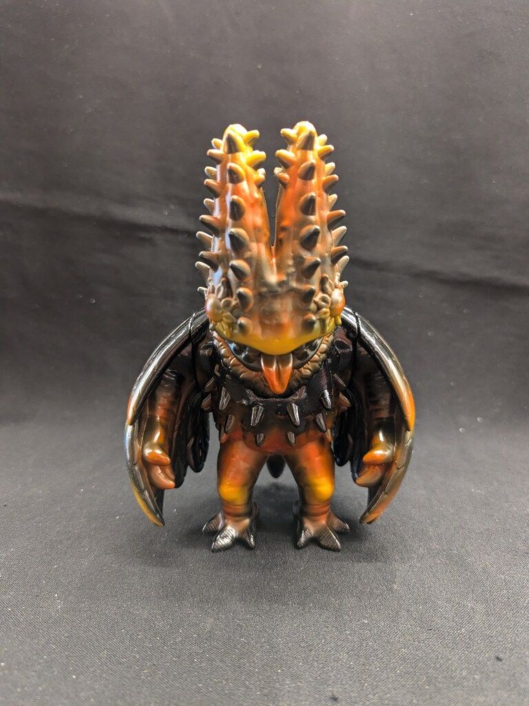 CERRITO南米の妖怪 Cesar Zanardi セリートトゲンドル 黒成型/黄