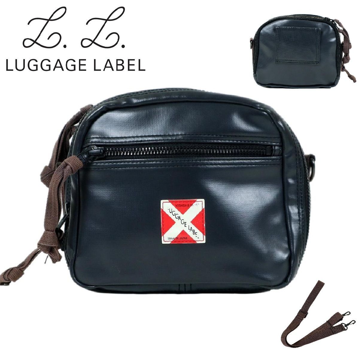 S3616】【美品】LUGGAGE LABEL ラゲッジレーベル 吉田カバン NEW LINER