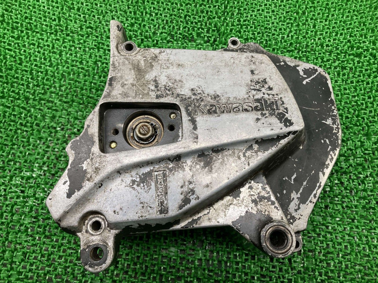 Z 650 エンジンカバー カワサキ バイク 部品 KZ B ザッパー ZAPPER スプロケットカバー 当時物 修復素材に Xl