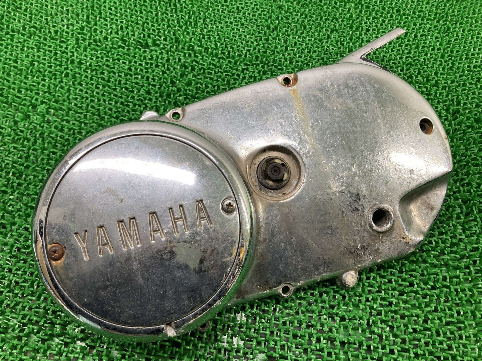 XS 650 エンジンカバー 306-15411 ヤマハ バイク 部品 ジェネレーターカバー XS-1 1 TX 当時物 Yn