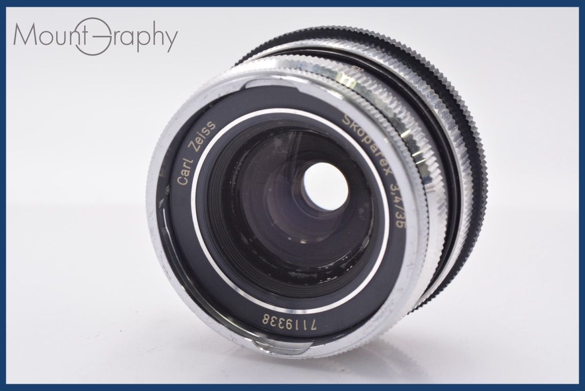 カールツァイス Carl Zeiss Skoparex 35 mm F 3.4 同梱無料 am 2757