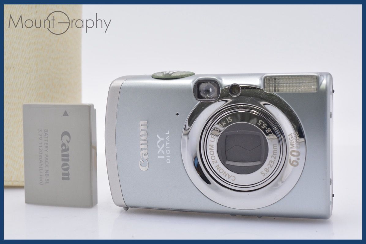 ☆良品☆ キヤノン Canon IXY DIGITAL 800 IS 4x バッテリー付属 同梱