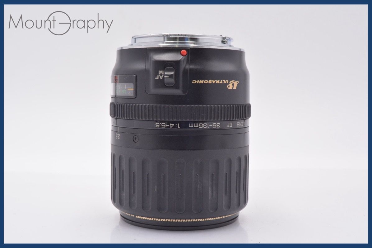 キヤノン Canon EF 35-135 mm F 4-5.6 USM 前後キャップ-レンズフィルター付 同梱無料 am 2781