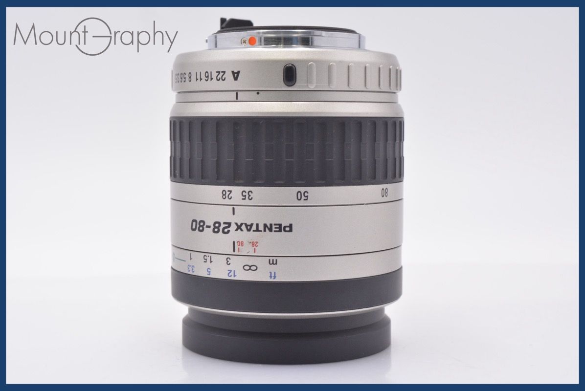 ペンタックス PENTAX SMC PENTAX-FA 28-80 mm F 3.5-5.6 前後キャップ-レンズフィルター レンズフード付 同梱無料 am 2782