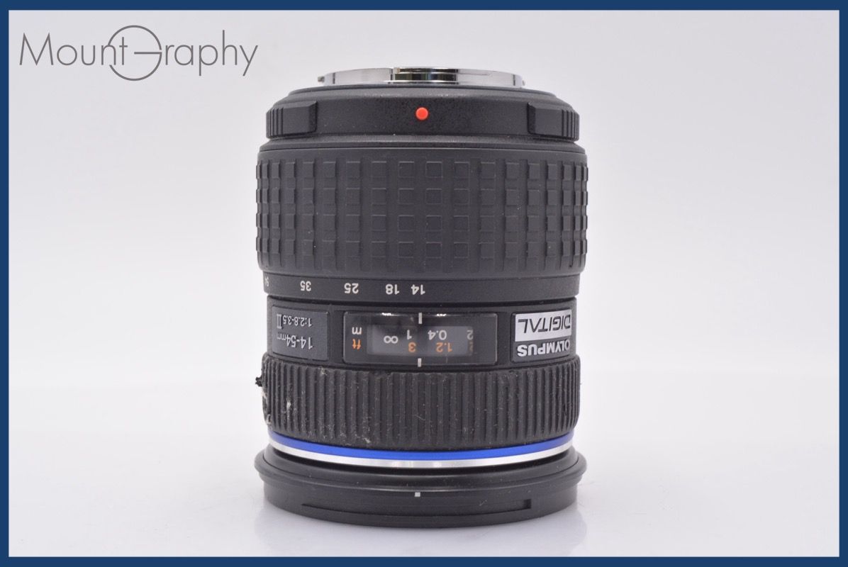 実用 オリンパス OLYMPUS ZUIKO DIGITAL 14-54 mm F 2.8-3.5 前後キャップ付 同梱無料 am 2792