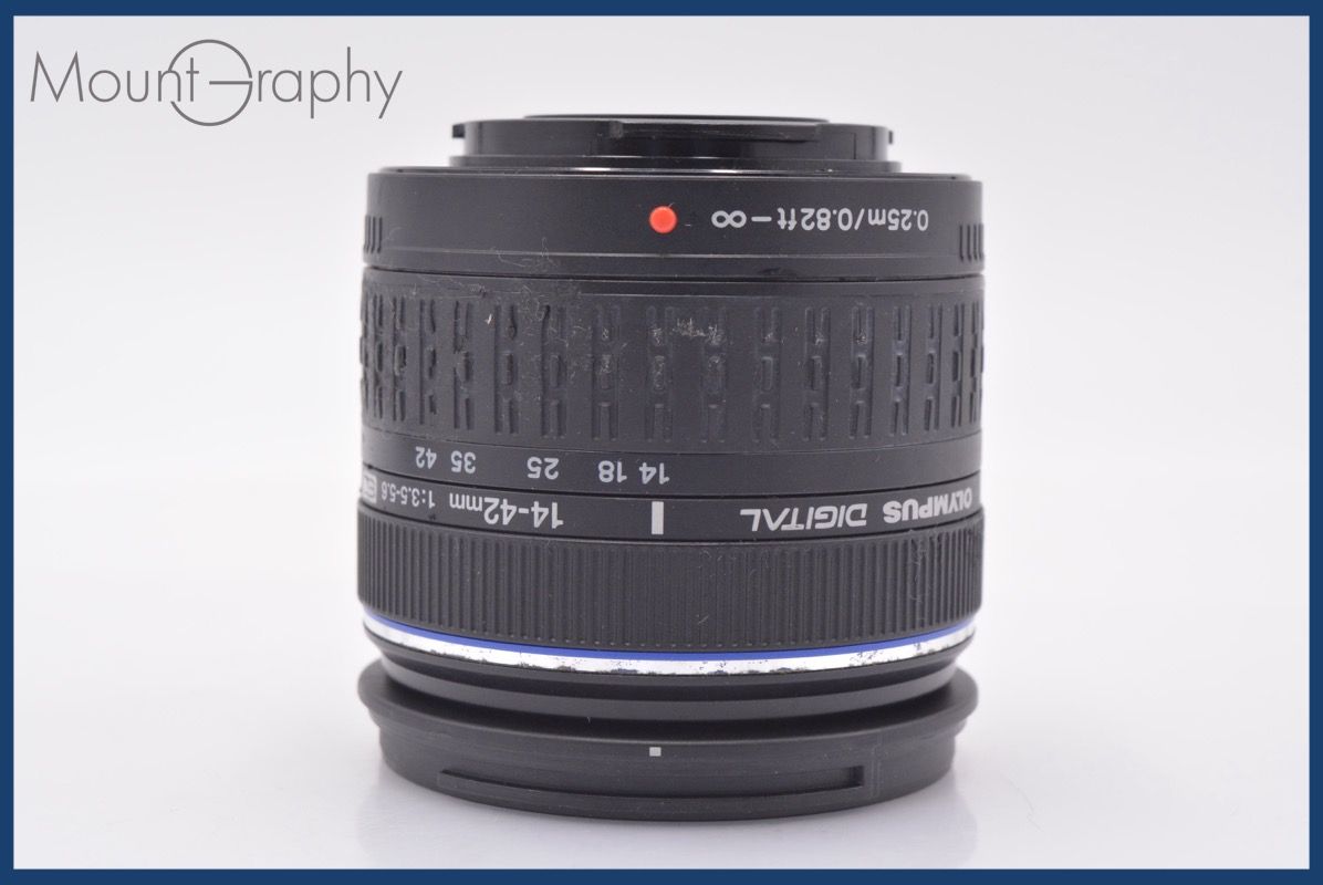 オリンパス OLYMPUS ZUIKO DIGITAL 14-42 mm F 3.5-5.6 ED 前後キャップ-レンズフィルター レンズフード付 am 2799