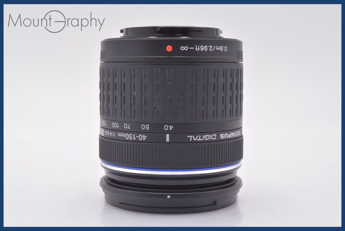 オリンパス OLYMPUS ZUIKO DIGITAL 40-150 mm F 4-5.6 ED 前後キャップ-レンズフィルター付 同梱無料 am 2800