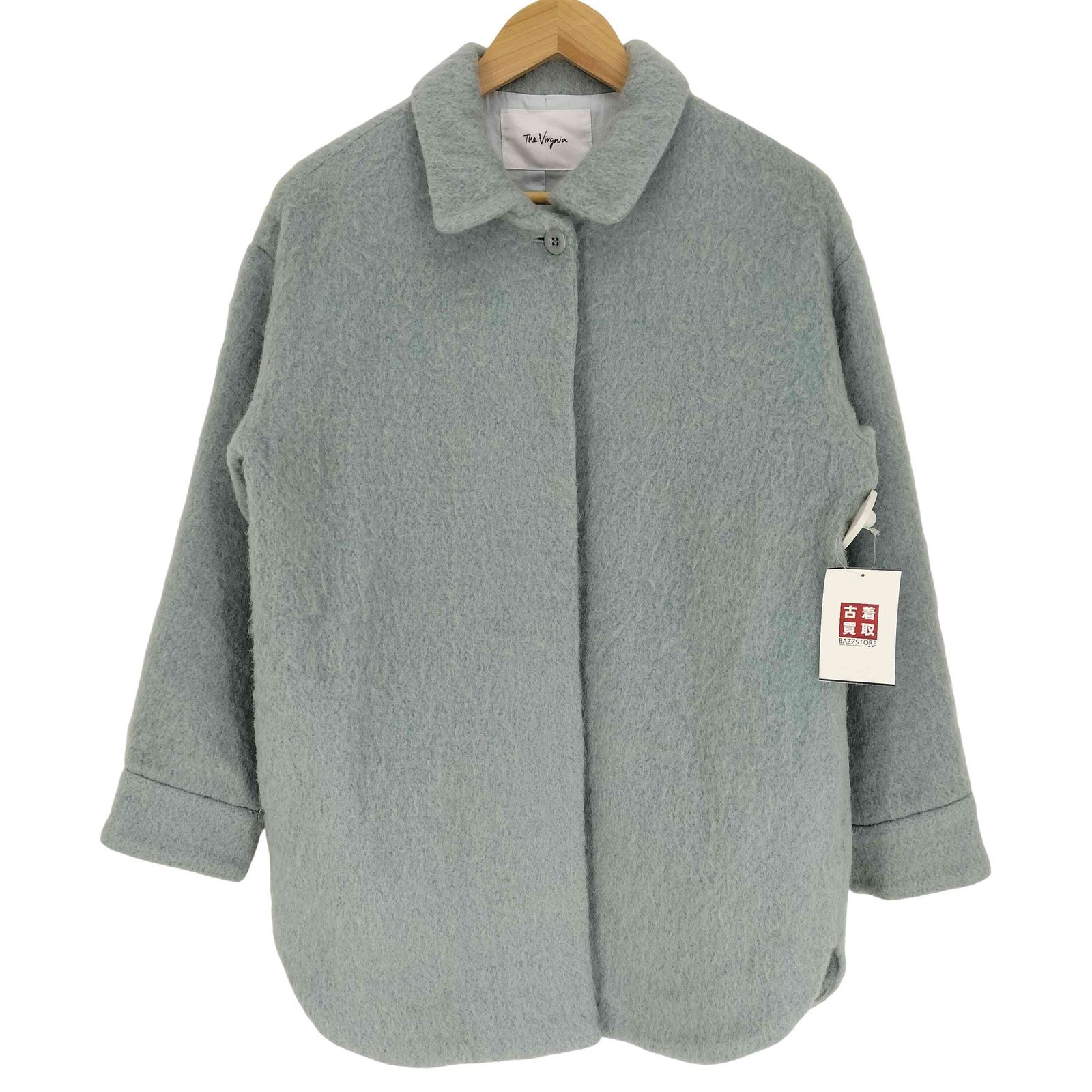 ザヴァージニア THE VIRGNIA モヘア混 ループカット シャギーコート レディース JPN 38 - メルカリ