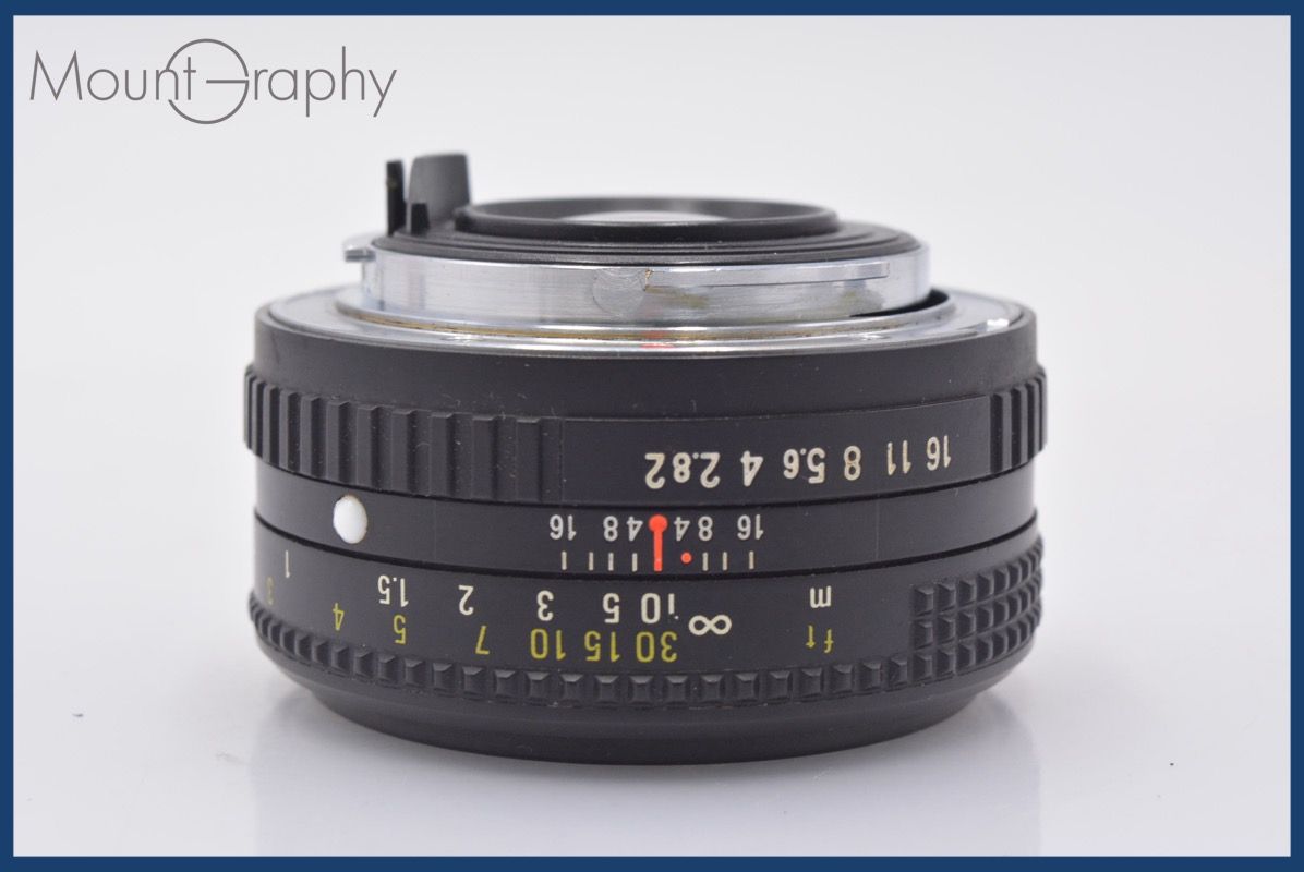 リコー RICOH RIKENON 50 mm F 2 前後キャップ-レンズフィルター付 ペンタックスK用 MF 同梱無料 am 2812