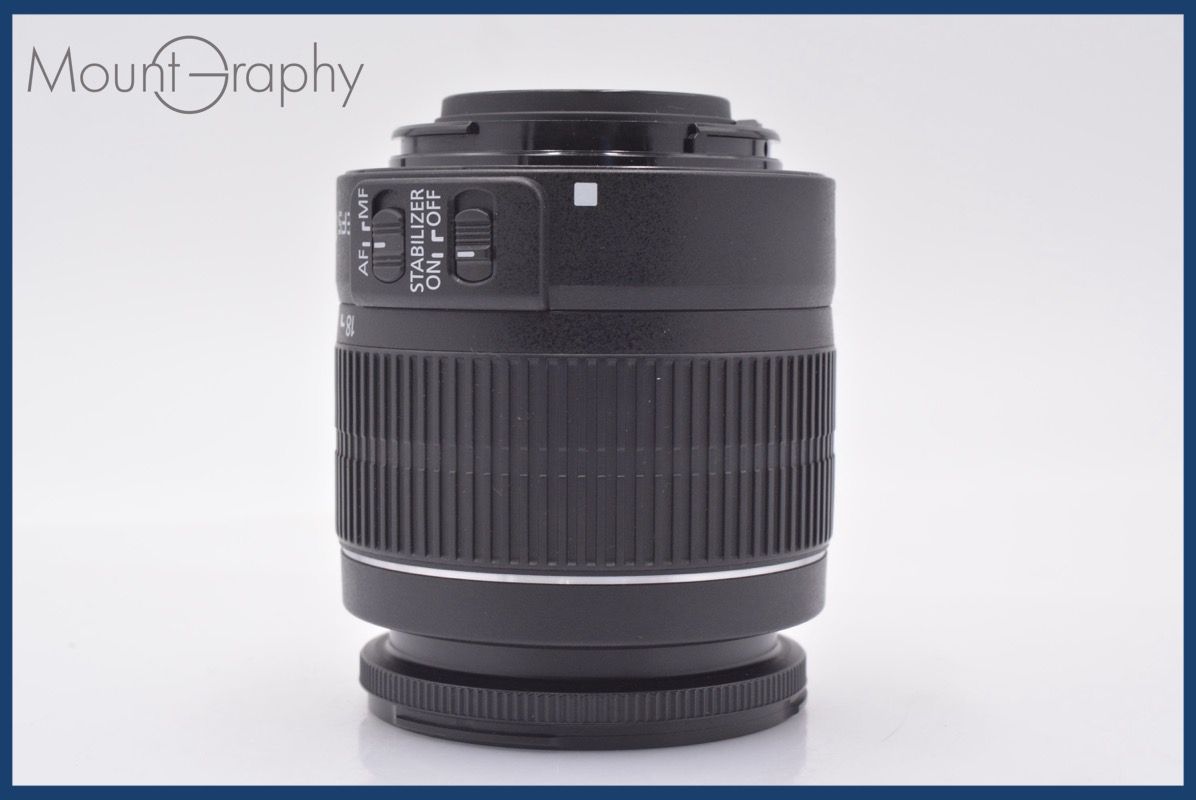 上 キヤノン Canon EF-S 18-55 mm F 3.5-5.6 IS II 前後キャップ-レンズフィルター付 同梱無料 am 2828