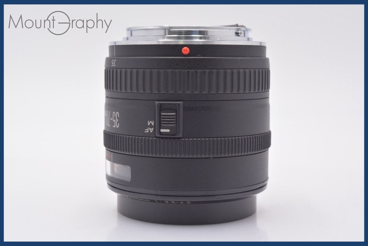 上 キヤノン Canon EF 35-70 mm F 3.5-4.5 前後キャップ-レンズフィルター付 同梱無料 am 2843