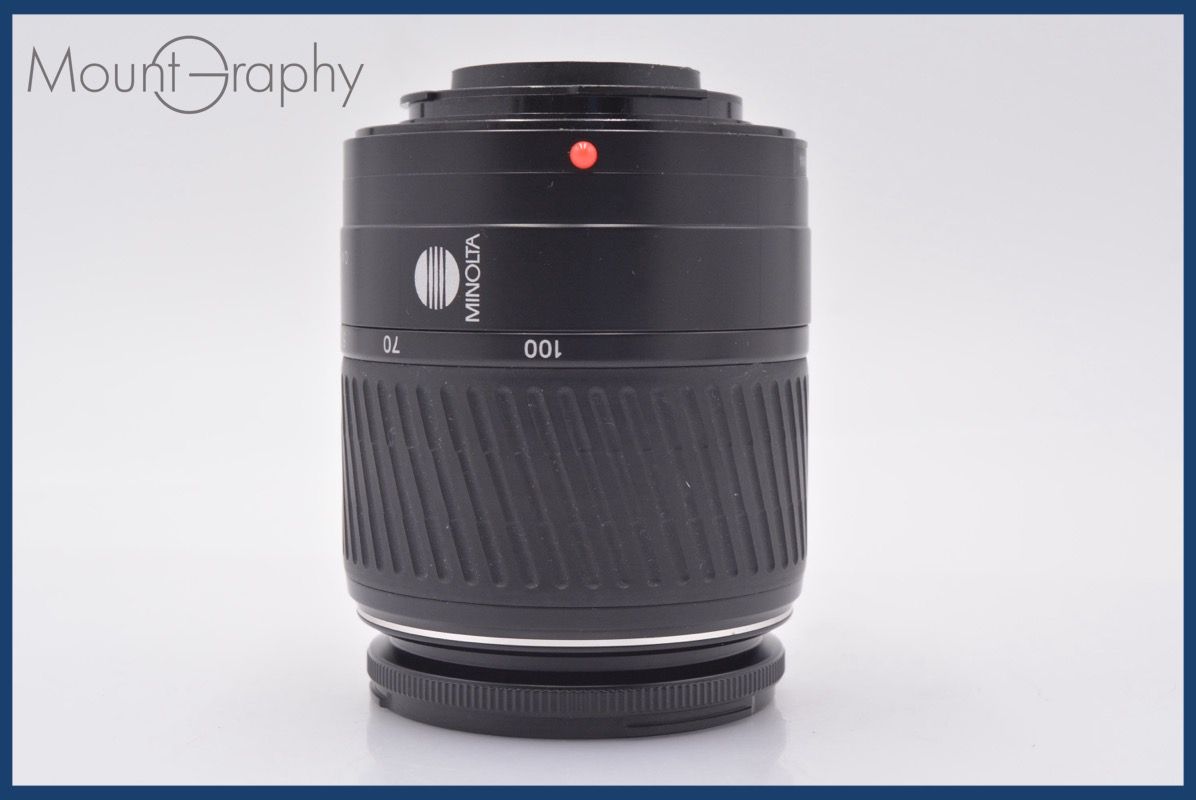 ミノルタ MINOLTA AF ZOOM 28-100 mm F 3.5-5.6 D 前後キャップ-レンズフィルター付 同梱無料 am 2844