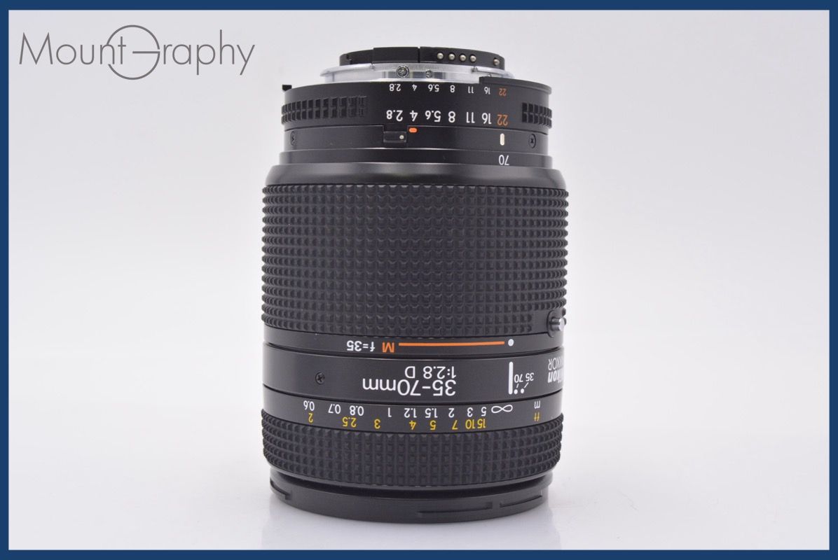 ニコン Nikon AF NIKKOR 35-70 mm F 2.8 D 前後キャップ-レンズフィルター付 同梱無料 am 2845
