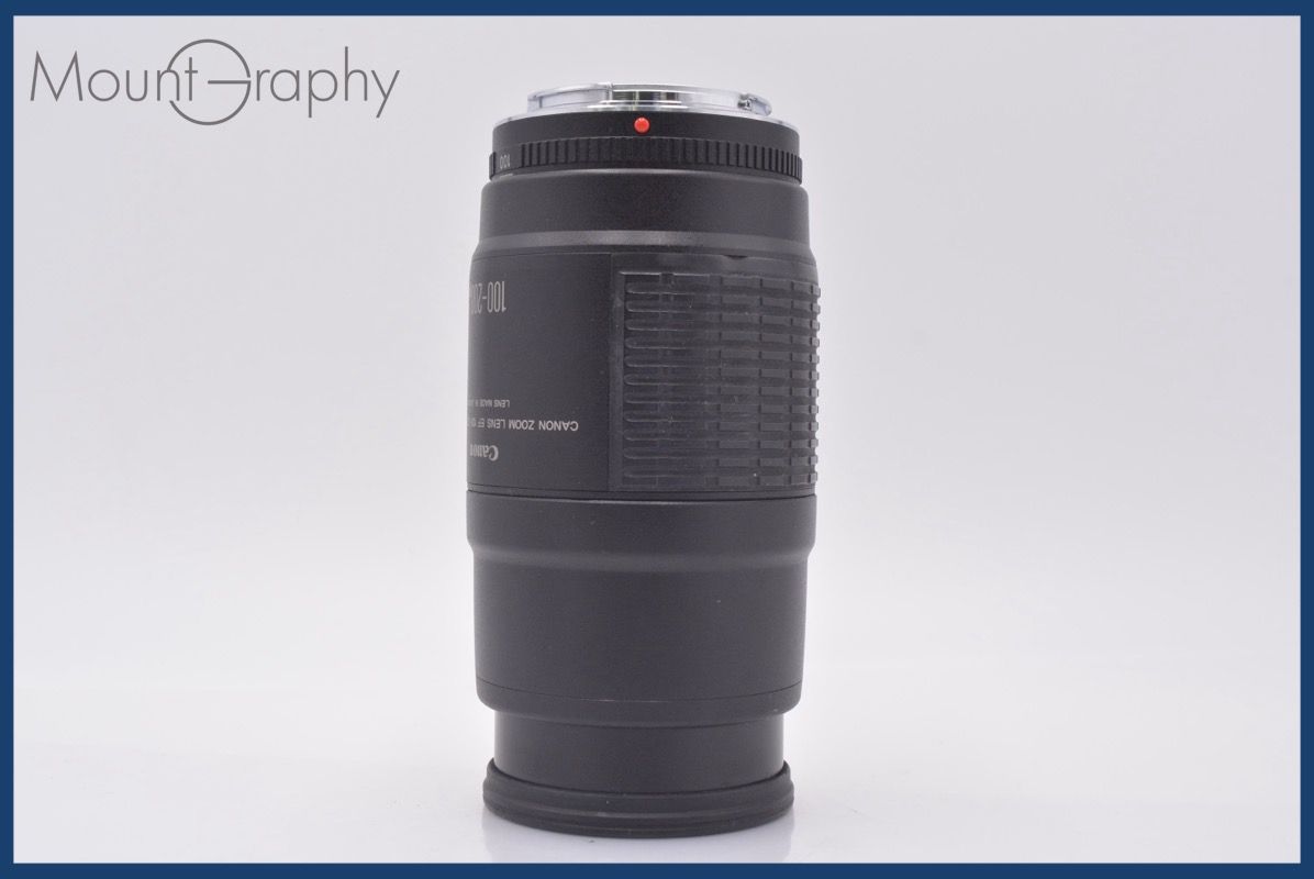 キヤノン Canon EF 100 200 mm F 4 5 A 前後キャップ レンズフィルター付 同梱無料 am 2846