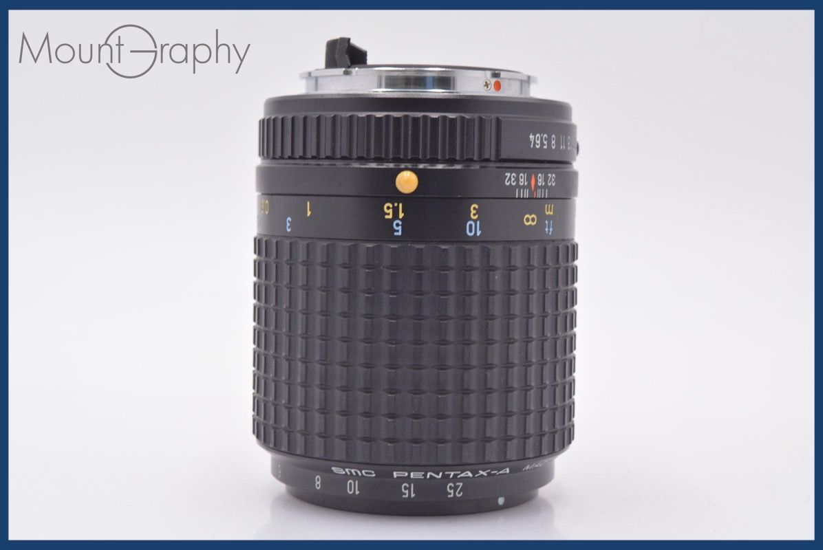 ペンタックス PENTAX SMC A MACRO 100 mm F 4 前後キャップ レンズフィルター付 同梱無料 am 2847