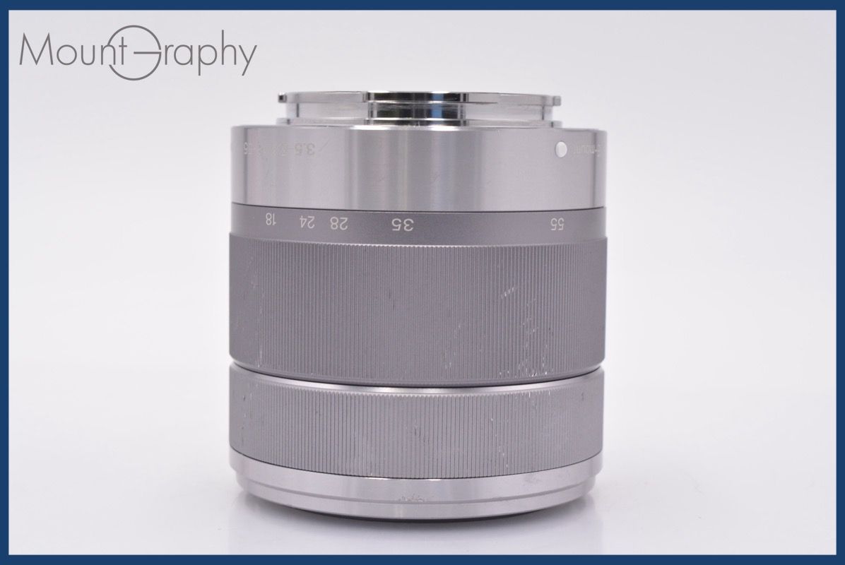  ソニー SONY E-mount 3.5-5.6 F 18-55 OSS 前後キャップ-レンズフィルター付 同梱無料 am 2848 その他 カメラ