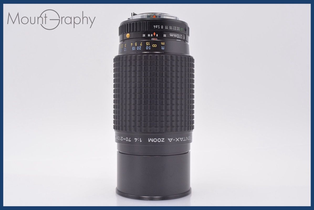 ペンタックス PENTAX SMC PENTAX-A ZOOM 70-210 mm F 4 前後キャップ-レンズフィルター付 同梱無料 am 2852