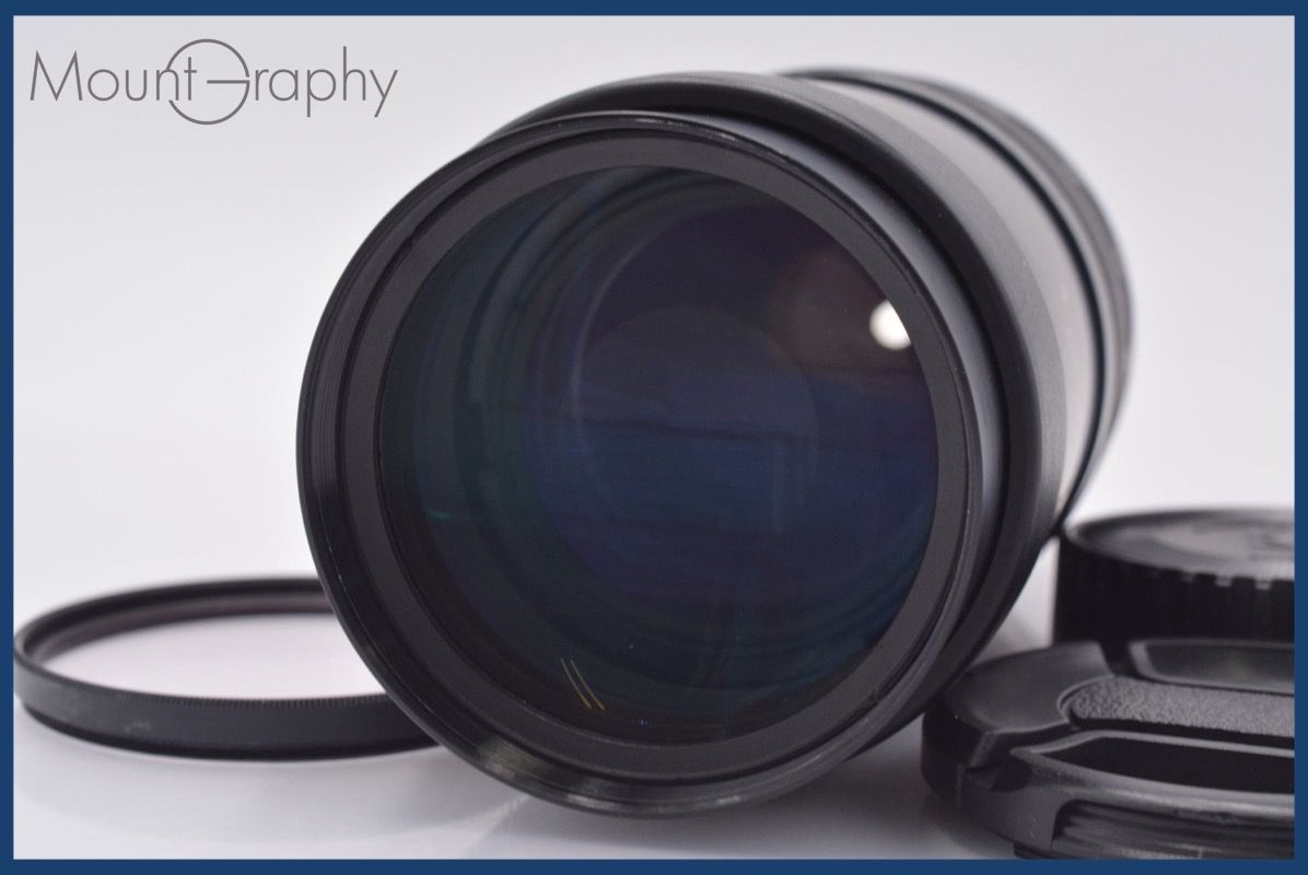 ペンタックス PENTAX SMC PENTAX-F 100-300 mm F 4.5-5.6 前後キャップ-レンズフィルター付 同梱無料 am 2858