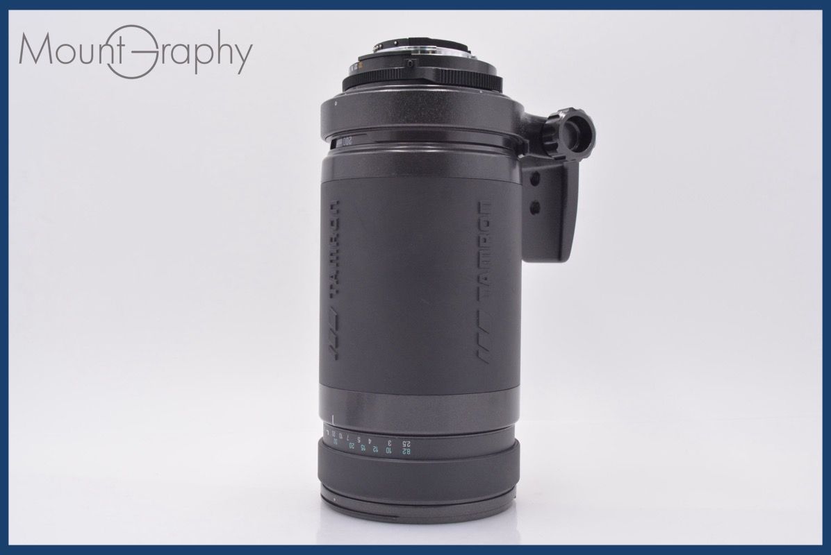  上 タムロン TAMRON AF 200 400 mm F 5 6 LD 前後キャップ レンズフィルター付 ニコンF用 同梱無料 am 2859 その他 カメラ