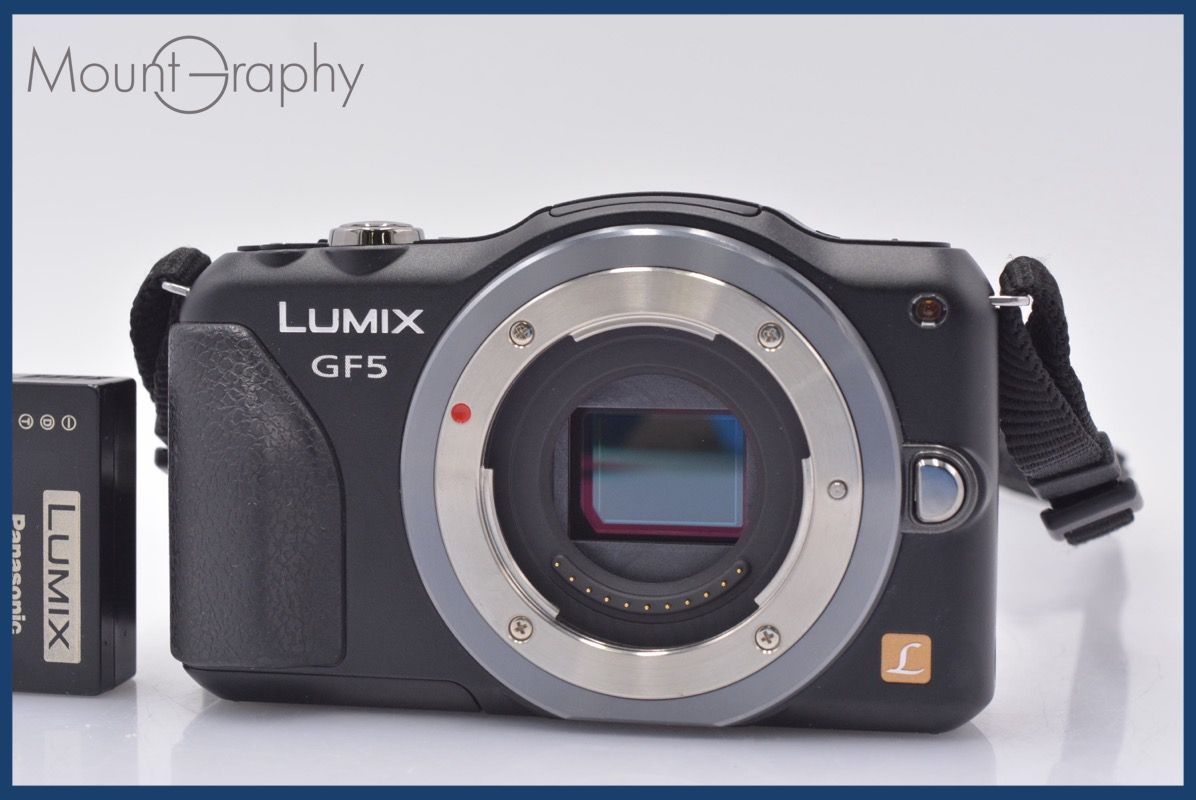 上 パナソニック Panasonic LUMIX DMC-GF 5 バッテリー付属 同梱無料 am 2865