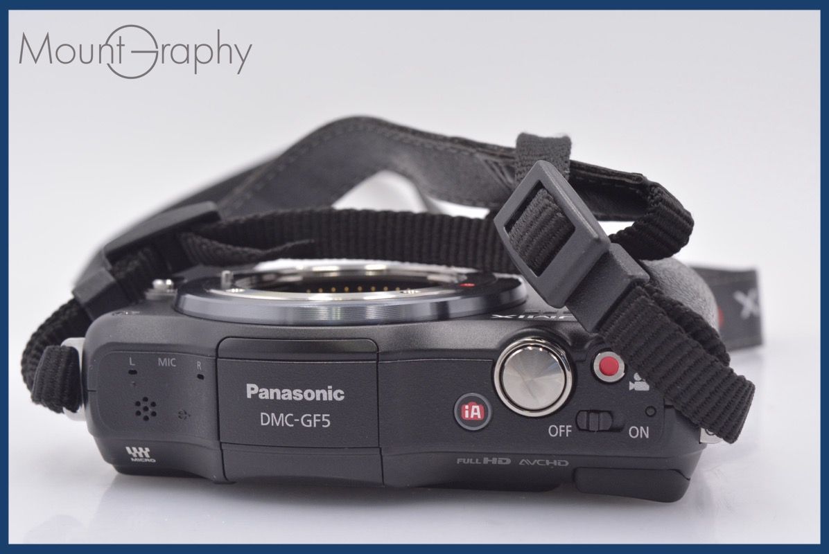  上 パナソニック Panasonic LUMIX DMC-GF 5 バッテリー付属 同梱無料 am 2865 ミラーレス一眼 デジタルカメラ