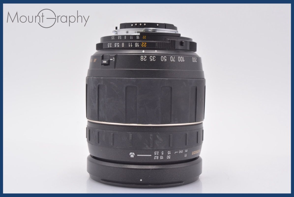 タムロン TAMRON AF LD IF 28-300 mm F 3.5-6.3 MACRO 前後キャップ付 ニコンF用 同梱無料 am 2880