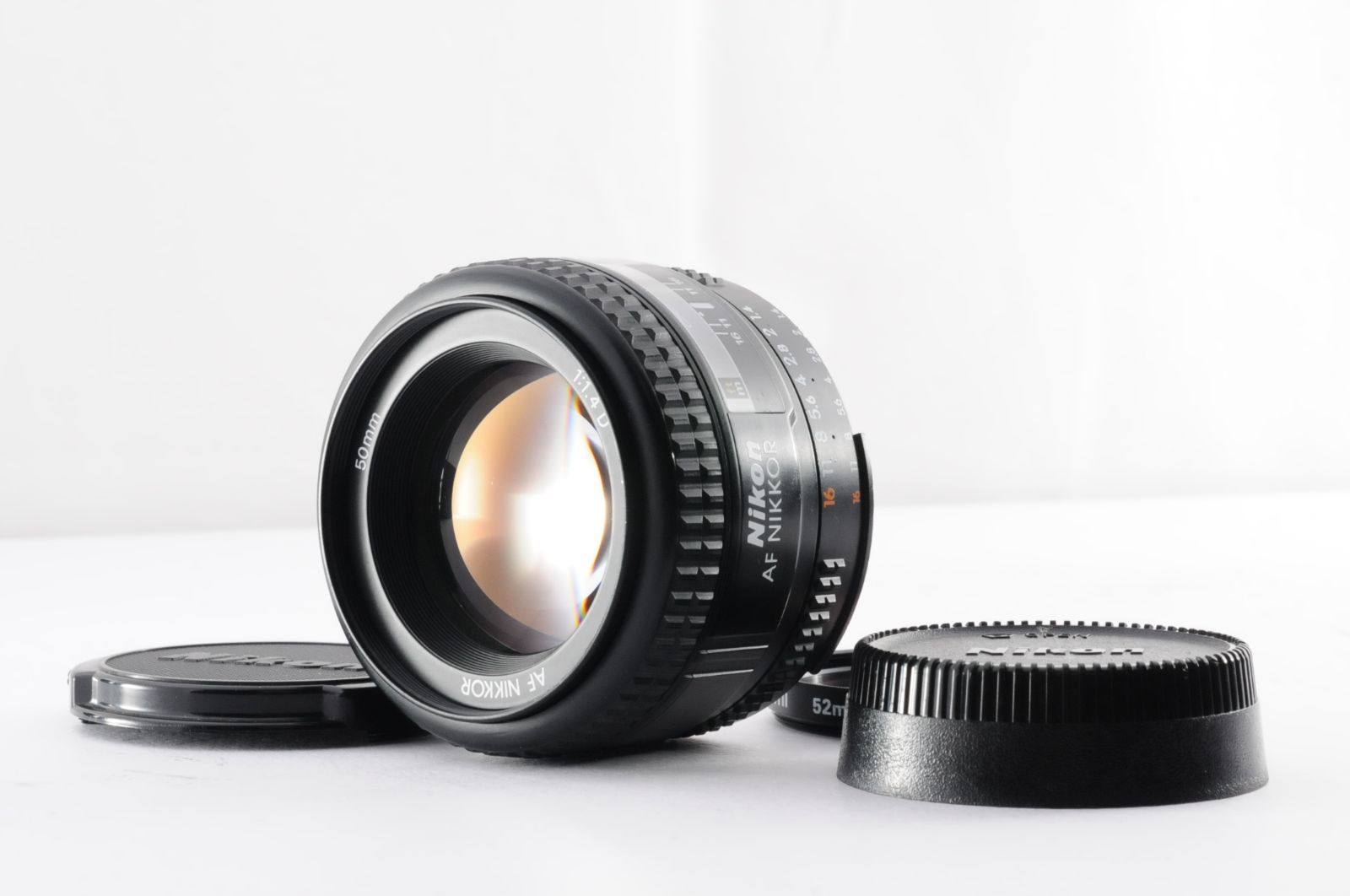ニコン Nikon AF NIKKOR 50 mm F 1.4 D 1 オートフォーカス カメラレンズ 4017524