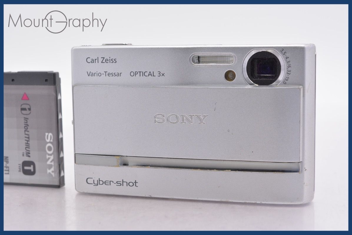ソニー SONY Cyber-shot DSC-T9 3x バッテリー付属 ☆完動☆同梱無料