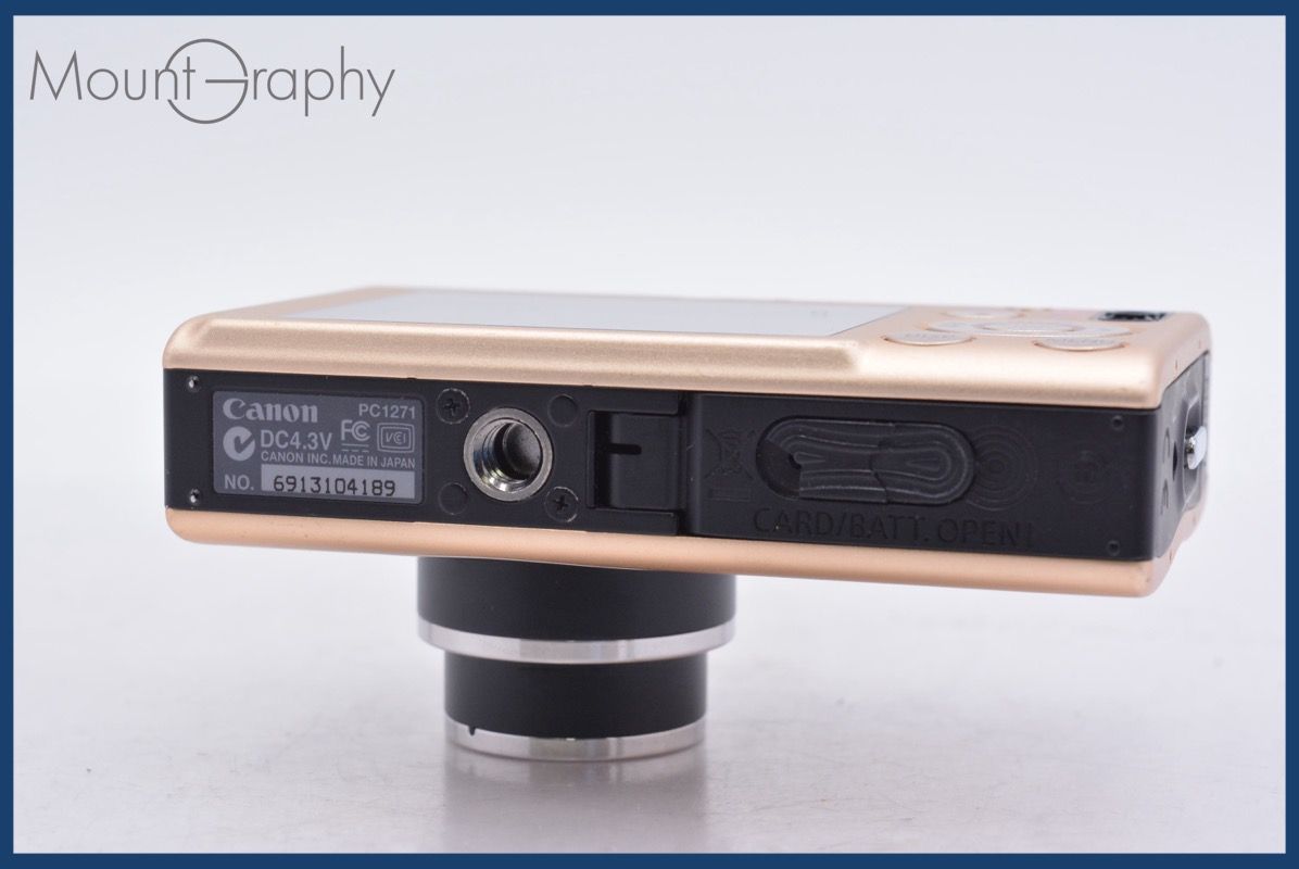 ☆ジャンク特価☆ キヤノン Canon IXY DIGITAL 20 IS 3x 同梱無料