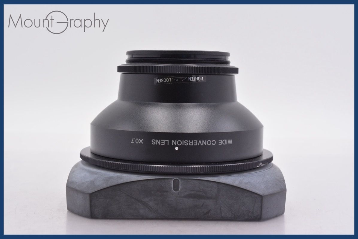 ソニー SONY WIDE X 0.7 フード付属 同梱無料 mj 7847