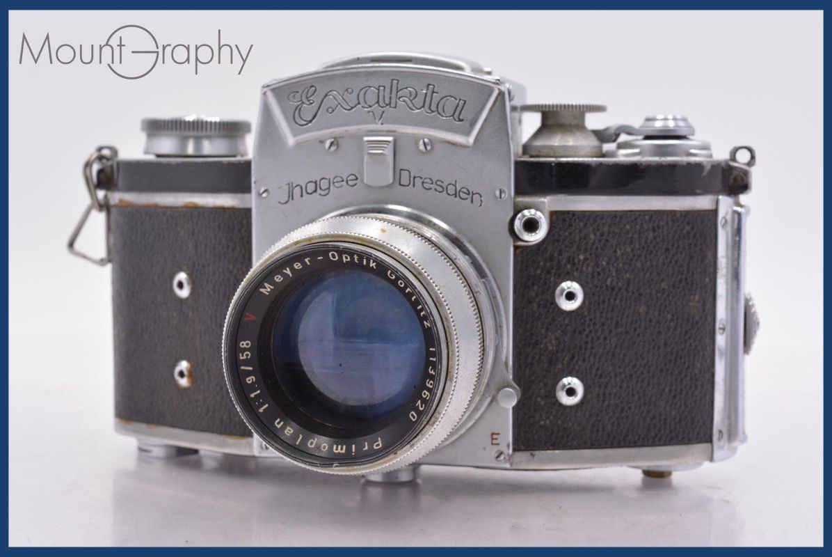 エキザクタ EXAKTA Varex Meyer-Optik Gorlitz Primoplan 58 mm F 1.9 V 同梱無料 mj 7849