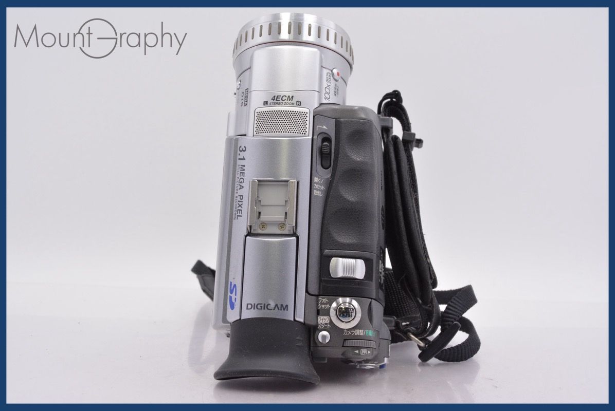  パナソニック Panasonic NV-GS 100 10 x 前キャップ付 同梱無料 mj 7854 ビデオカメラ本体 ビデオカメラ