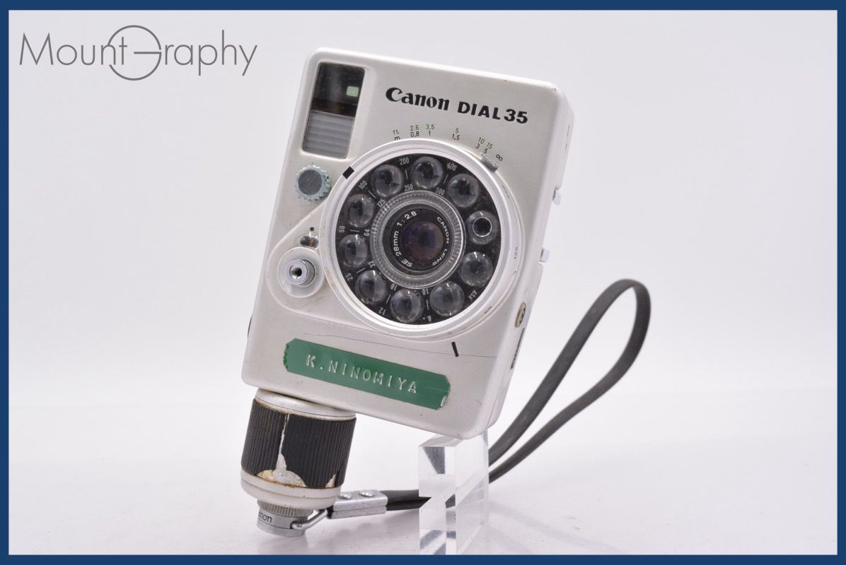 キヤノン Canon DIAL 35 28 mm F 2 8 同梱無料 mj 7865