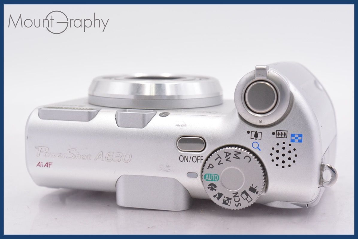 ☆良品☆ キヤノン Canon PowerShot A630 4x 単三電池仕様 ☆完動☆同