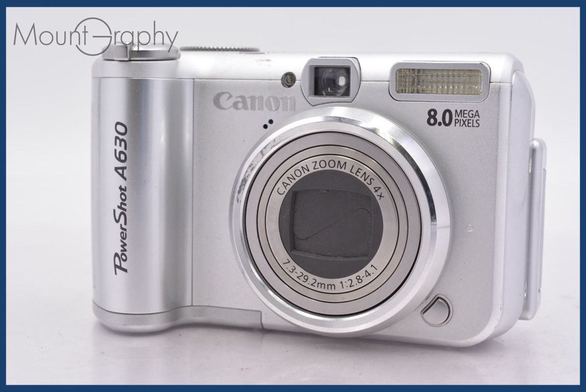 ☆良品☆ キヤノン Canon PowerShot A630 4x 単三電池仕様 ☆完動☆同