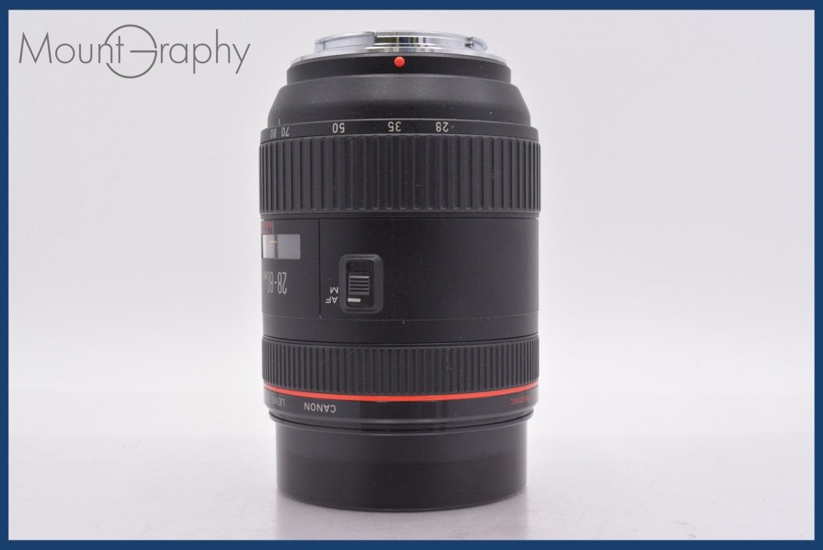 特別 キヤノン Canon EF 28-80 mm F 2.8-4 L USM 前後キャップ 元 同梱無料 mj 7907