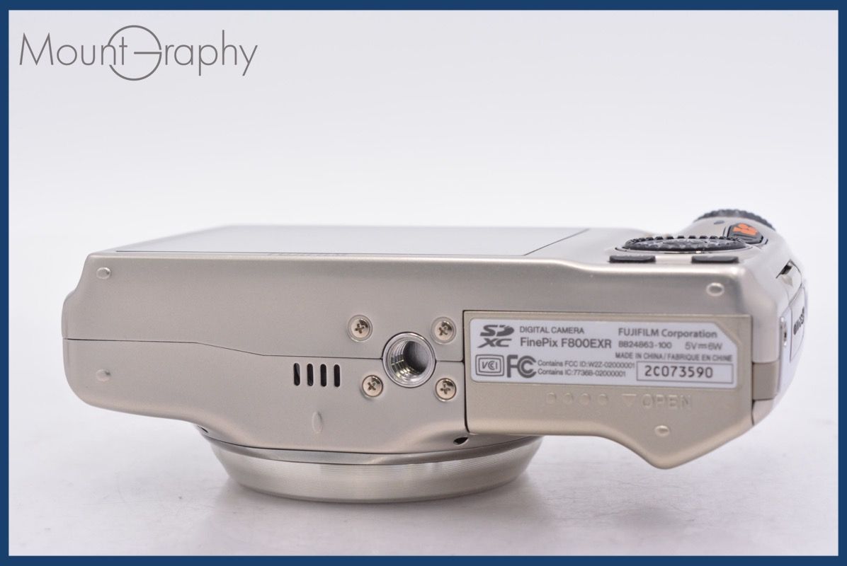上 富士フィルム FinePix F 800 EXR 20 x バッテリー付属 同梱無料 mj 7933