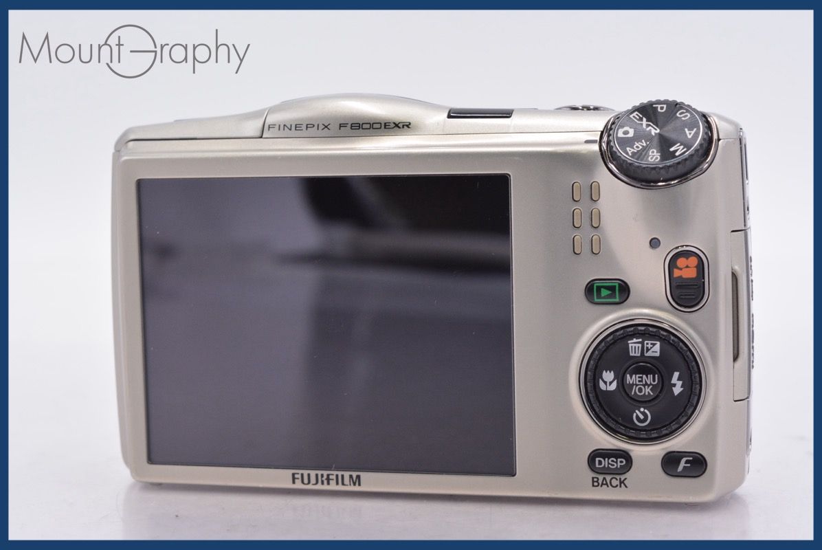  上 富士フィルム FinePix F 800 EXR 20 x バッテリー付属 同梱無料 mj 7933 コンパクトデジタルカメラ デジタルカメラ