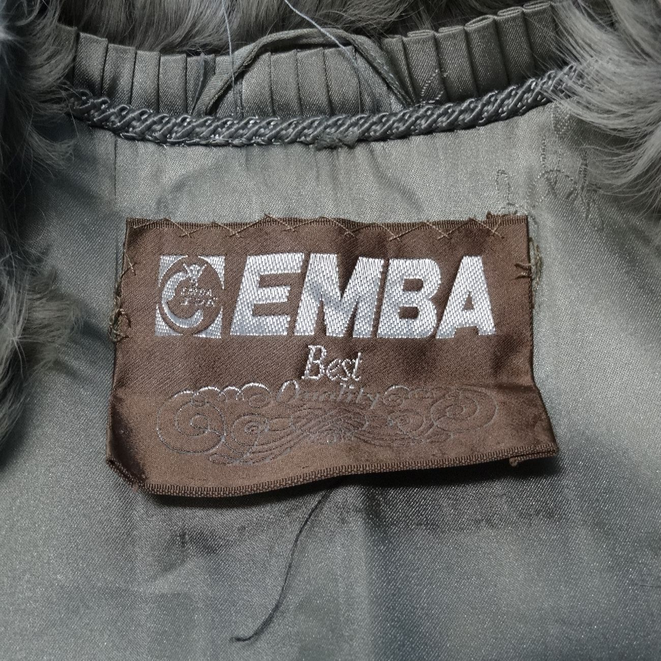 EMBA エンバ 毛皮 リアルファーコート ロングコート サイズ6 Mサイズ