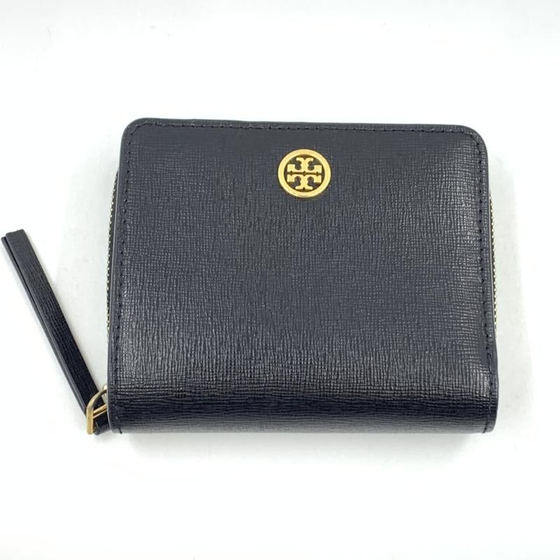 TORY BURCH ラウンドジップ 二つ折り財布 88731 ブラック トリーバーチ 24