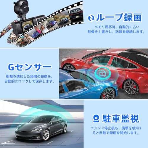  ドライブレコーダー 1 5インチ 1080 Pどらいぶれこーだー 小型 ドラレコ 24時間駐車監視 150度 広視野角 超暗視機能 車前 車内一体型 WDR機能 ノイズ対策済み LED信号機対応 ループ録画 64 GBカード cdb f 8 c その他 キッチン 食器