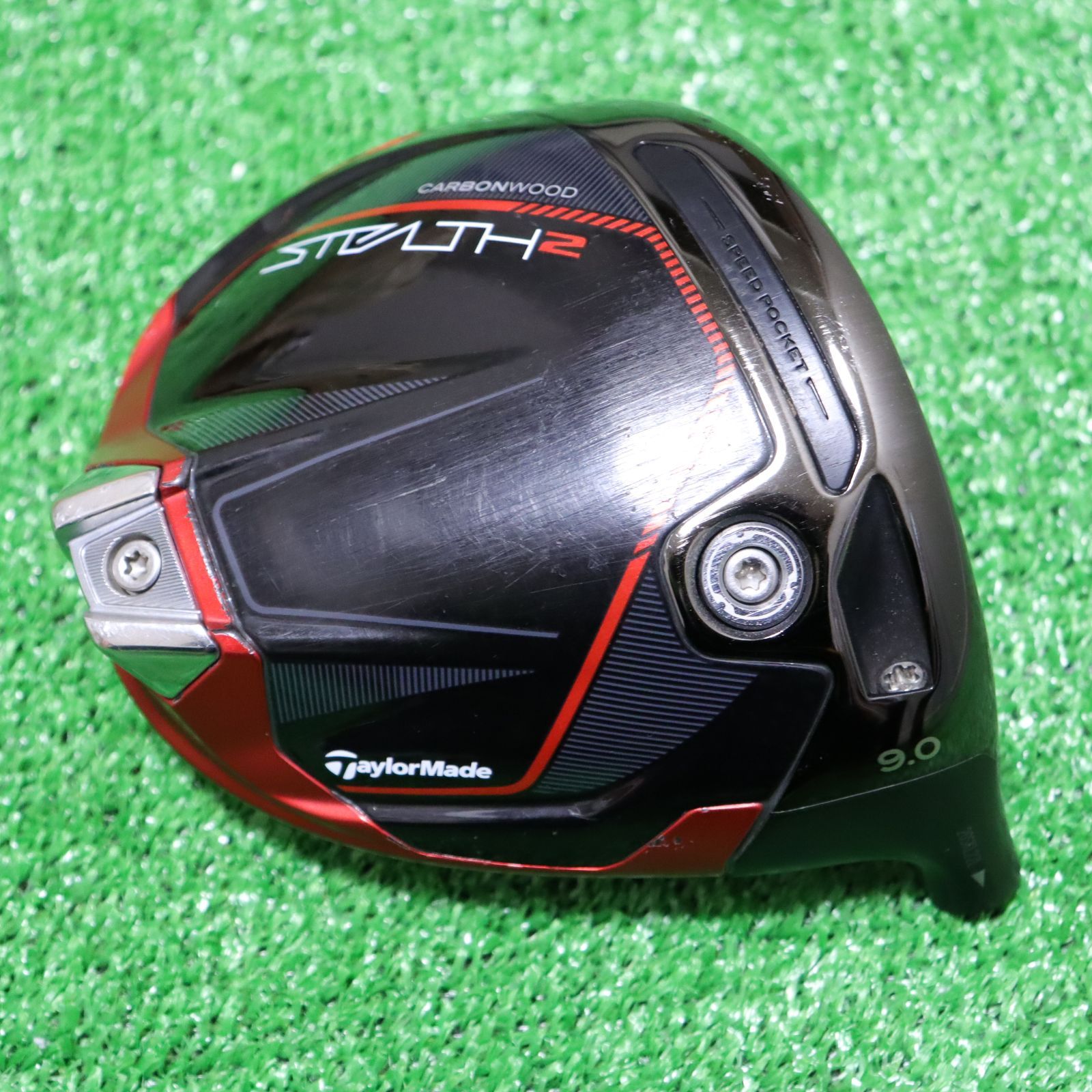 美品中古テーラーメイド ステルス2 ドライバー ヘッドのみ　9° 美品中古テーラーメイド ステルス2 ドライバー ヘッドのみ 9 美品中古