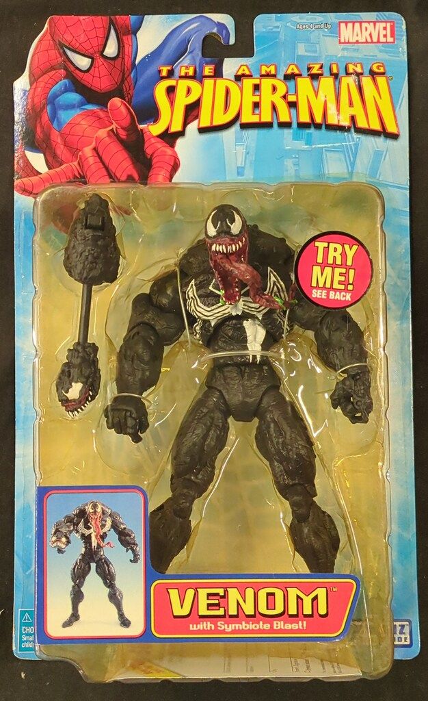 TOYBIZ クラシック THE AMAZING VENOM WITH BLAST 6インチ