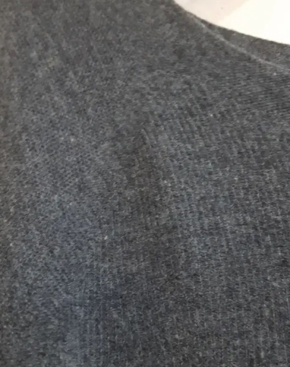  KUHO カシミア ウール ホールガーメント グレー ニット ロング ONE PIECE 55 66 長袖 七分袖 ひざ丈ワンピース